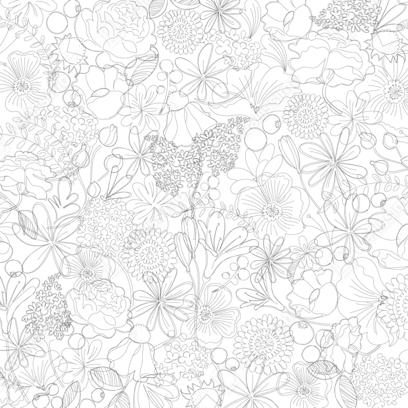 Laptop-Aufkleber zartes handgezeichnetes blumenlinienmuster Laptop-Aufkleber zartes handgezeichnetes blumenlinienmuster