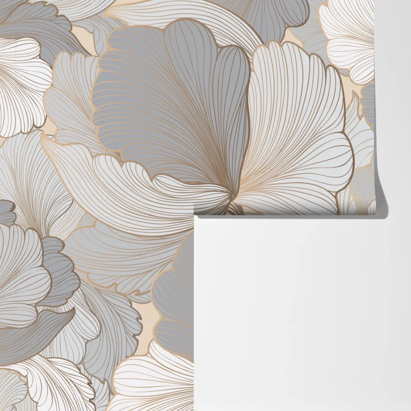 Fototapete zartes pastell blumenmuster Fototapete zartes pastell blumenmuster