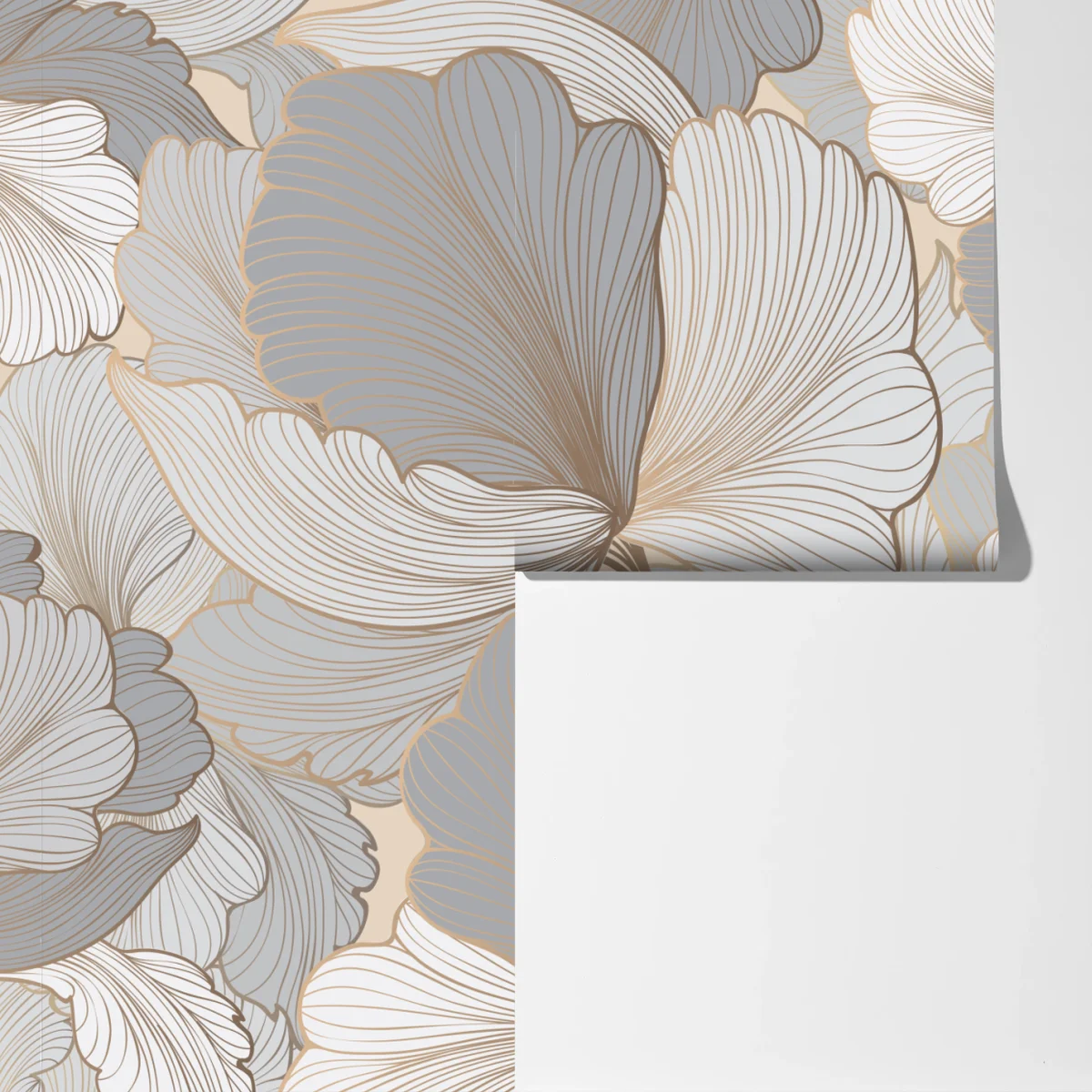 Fototapete zartes pastell blumenmuster Fototapete zartes pastell blumenmuster