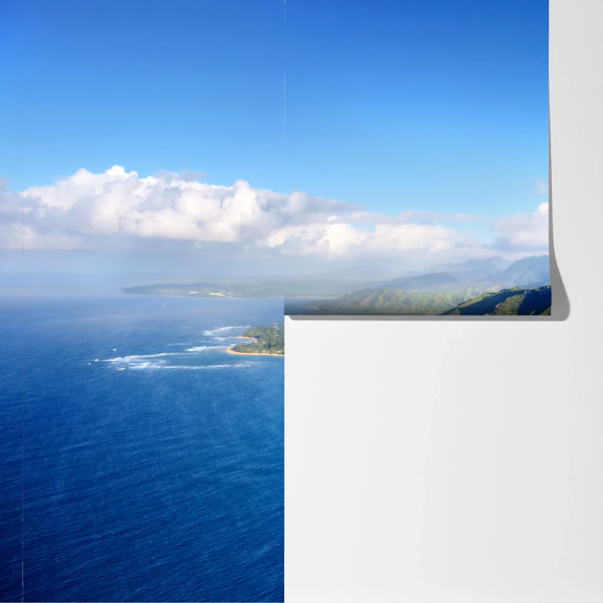 Fototapeta majestatyczne klify nad turkusowym oceanem Fototapeta majestatyczne klify nad turkusowym oceanem