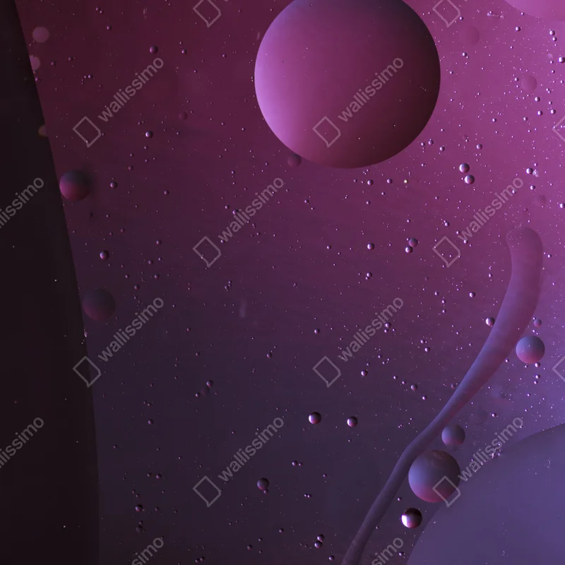 Poster violette kosmische sphären abstrakte kunst Poster violette kosmische sphären abstrakte kunst