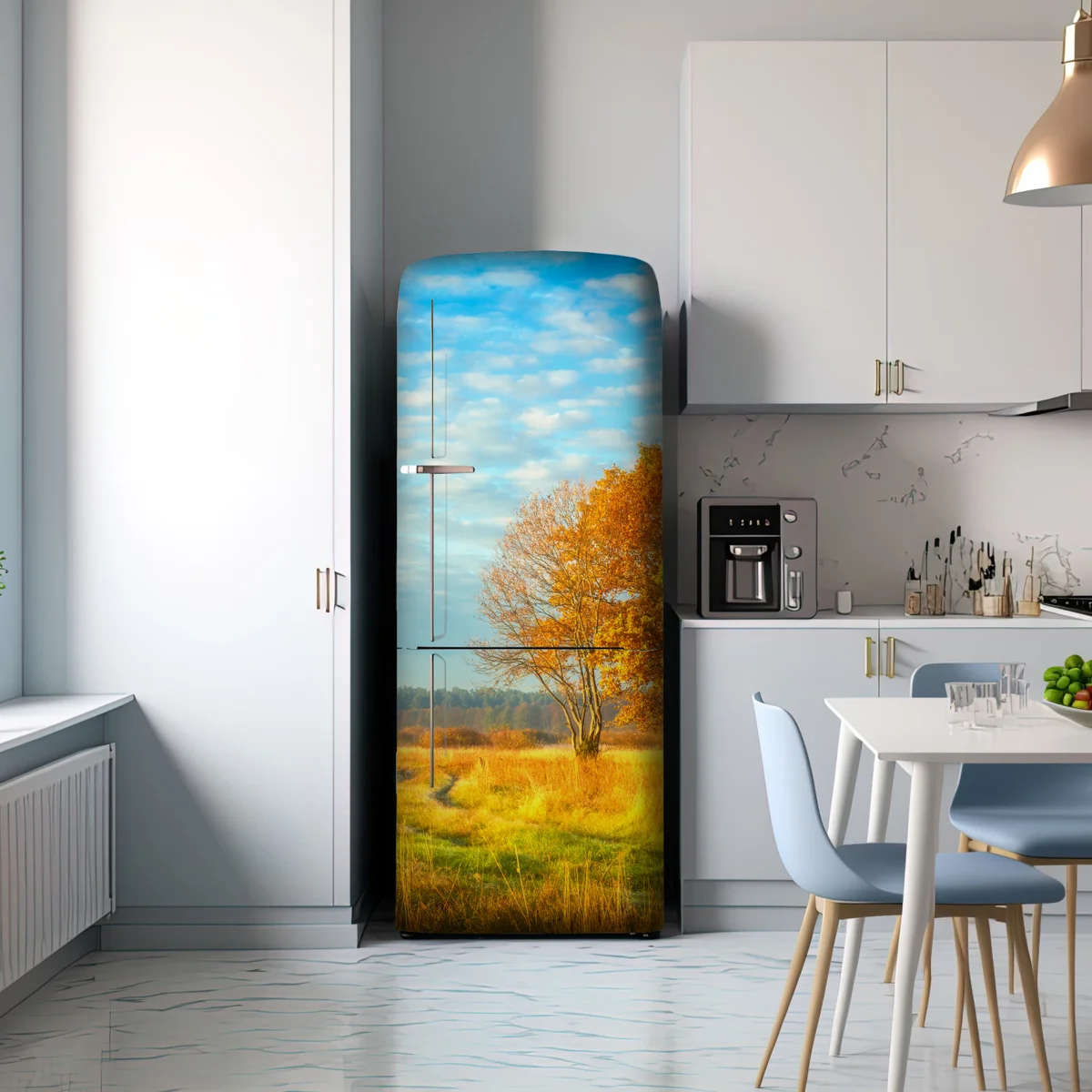 Kühlschrankaufkleber goldene herbstwiese Kühlschrankaufkleber goldene herbstwiese