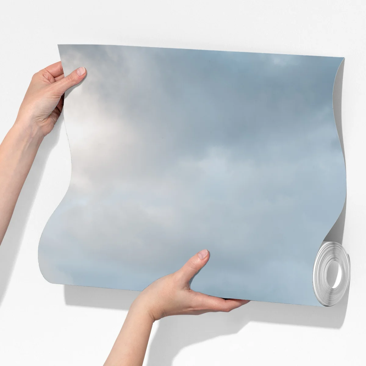 Fototapeta spokojne alpejskie jezioro z wyspą i kajakiem Fototapeta spokojne alpejskie jezioro z wyspą i kajakiem