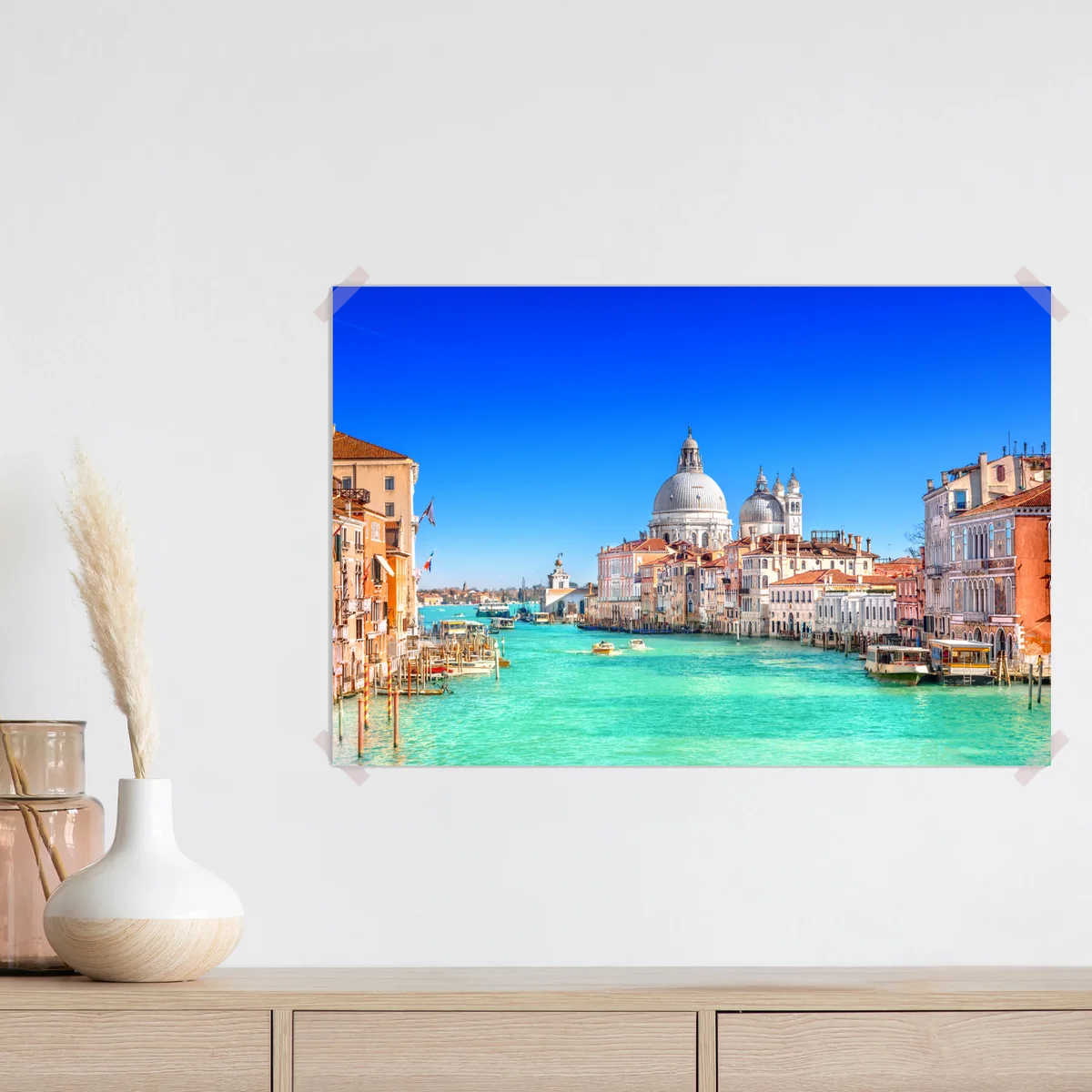 Poster Venedig großer kanal panorama Poster Venedig großer kanal panorama