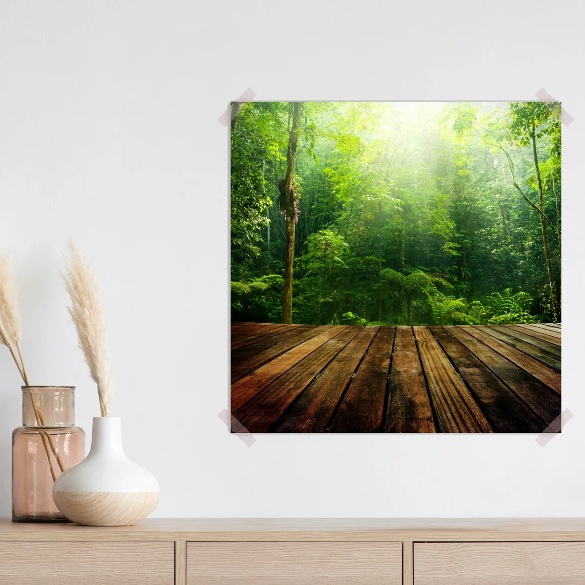 Poster Grüner Wald. • Poster bei Wallnifity® Poster Grüner Wald. • Poster bei Wallnifity®