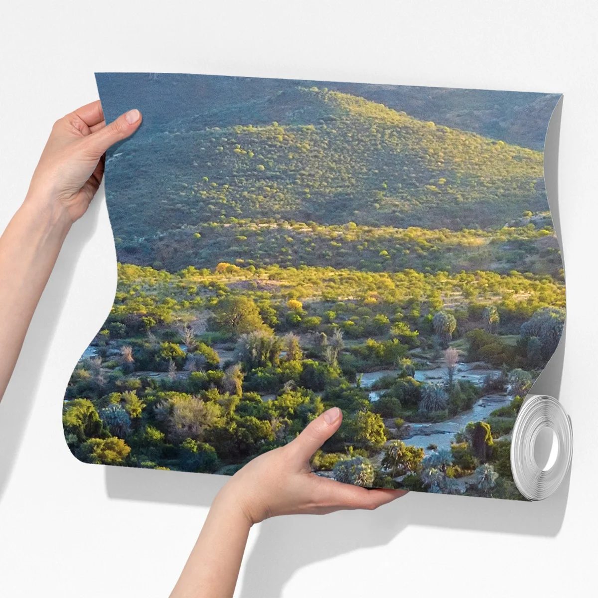 Fototapete sonnenaufgang bei Epupa Falls am Kunene Fototapete sonnenaufgang bei Epupa Falls am Kunene