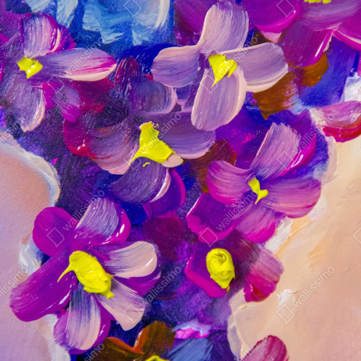 Kühlschrankaufkleber intensiver violetter blumenstrauß Kühlschrankaufkleber intensiver violetter blumenstrauß