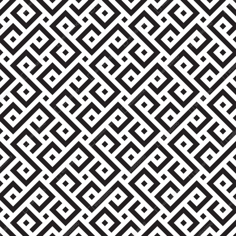 Laptop-Aufkleber zeitloses schwarz-weiß geometrisches muster Laptop-Aufkleber zeitloses schwarz-weiß geometrisches muster