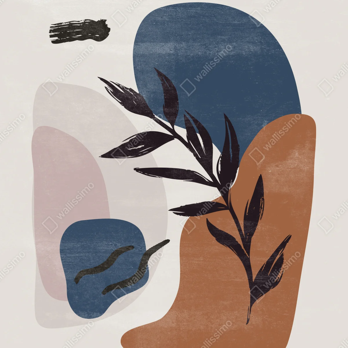 Poster botanischer abstrakter boho-wanddruck • Poster bei Wallnifity® Poster botanischer abstrakter boho-wanddruck • Poster bei Wallnifity®