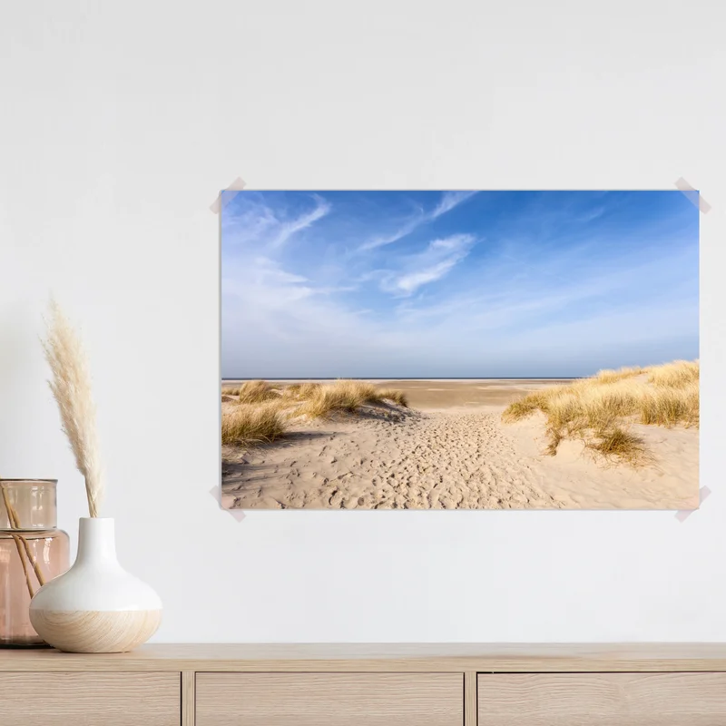 Poster ruhige dünen an der deutschen küste Poster ruhige dünen an der deutschen küste