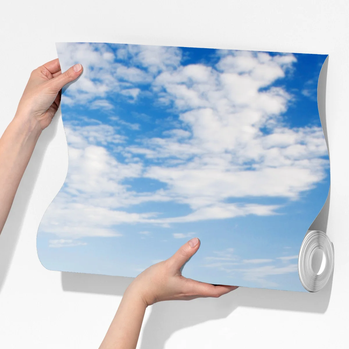 Fototapete türkisfarbene wellen am sandstrand Fototapete türkisfarbene wellen am sandstrand