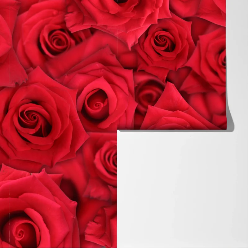 Fototapete leuchtende rote rosen collage Fototapete leuchtende rote rosen collage