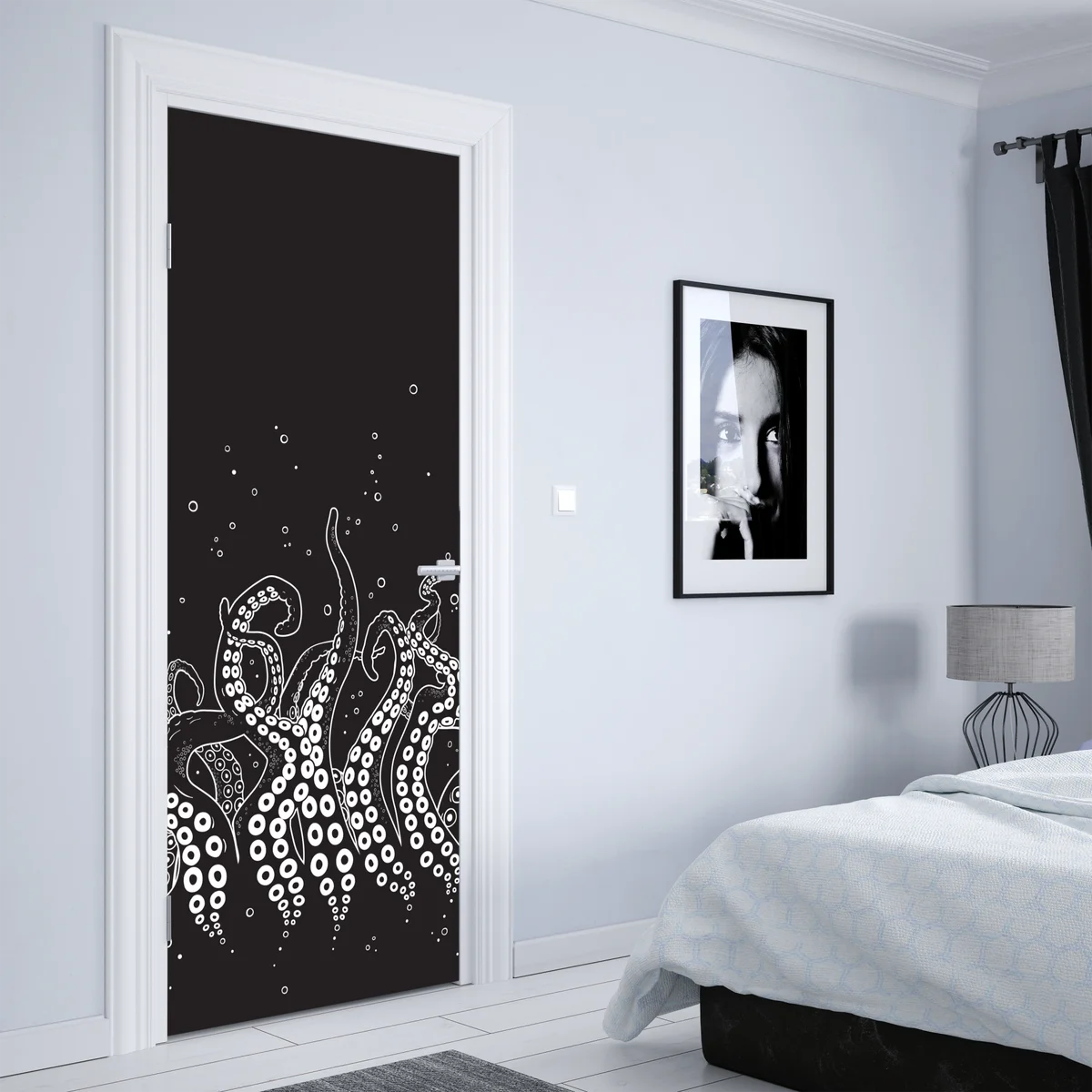 Türaufkleber oktopus tentakel muster Türaufkleber oktopus tentakel muster