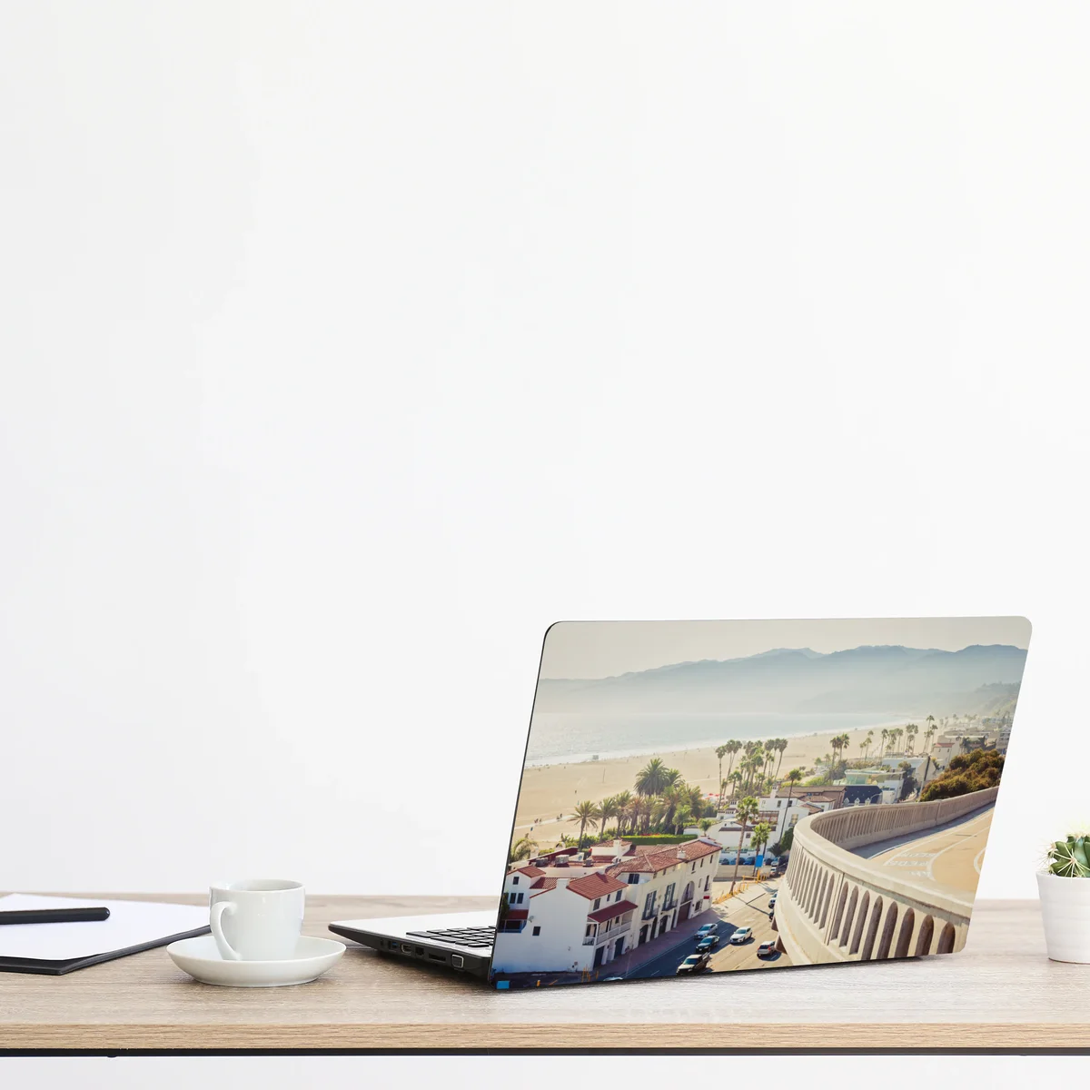 Laptop-Aufkleber Santa Monica küstenpanorama Laptop-Aufkleber Santa Monica küstenpanorama