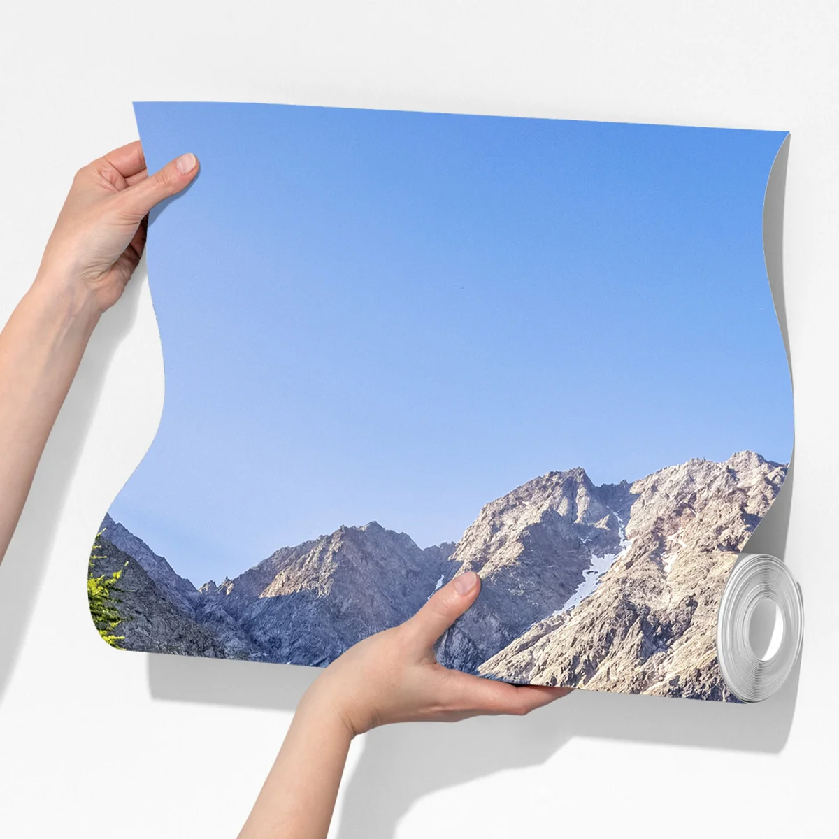 Fototapeta alpejska łąka z górskim strumieniem Fototapeta alpejska łąka z górskim strumieniem