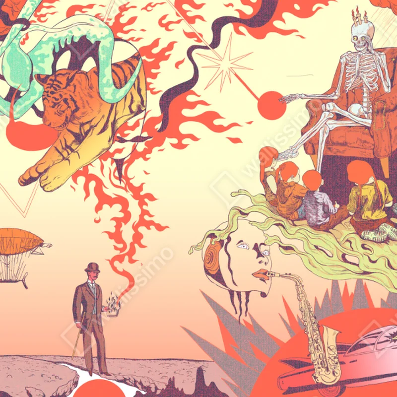 Fototapeta surrealne kolory i senne wizje Fototapeta surrealne kolory i senne wizje