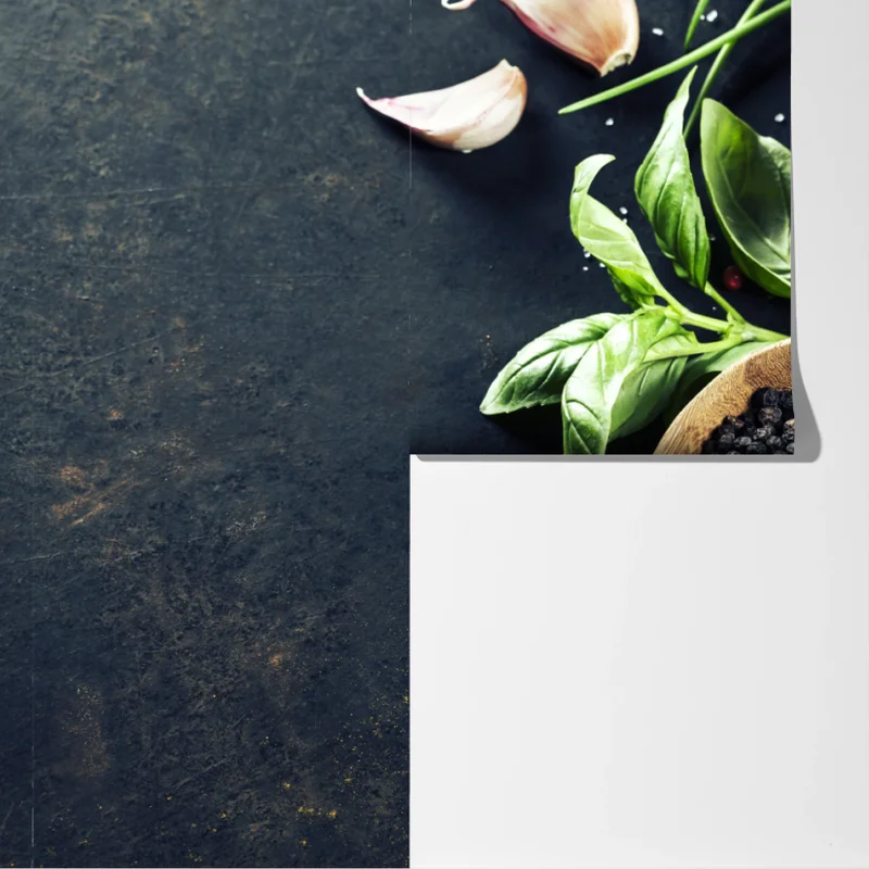 Fototapete lebendige gewürze und frische kräuter Fototapete lebendige gewürze und frische kräuter