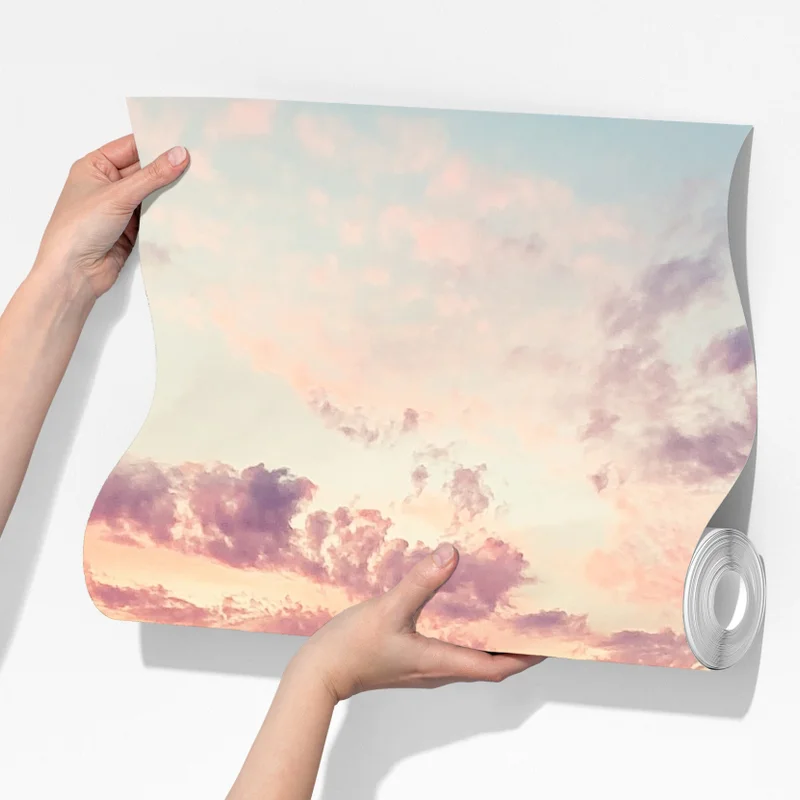 Fototapeta pastelowy zachód słońca nad spokojnym morzem Fototapeta pastelowy zachód słońca nad spokojnym morzem