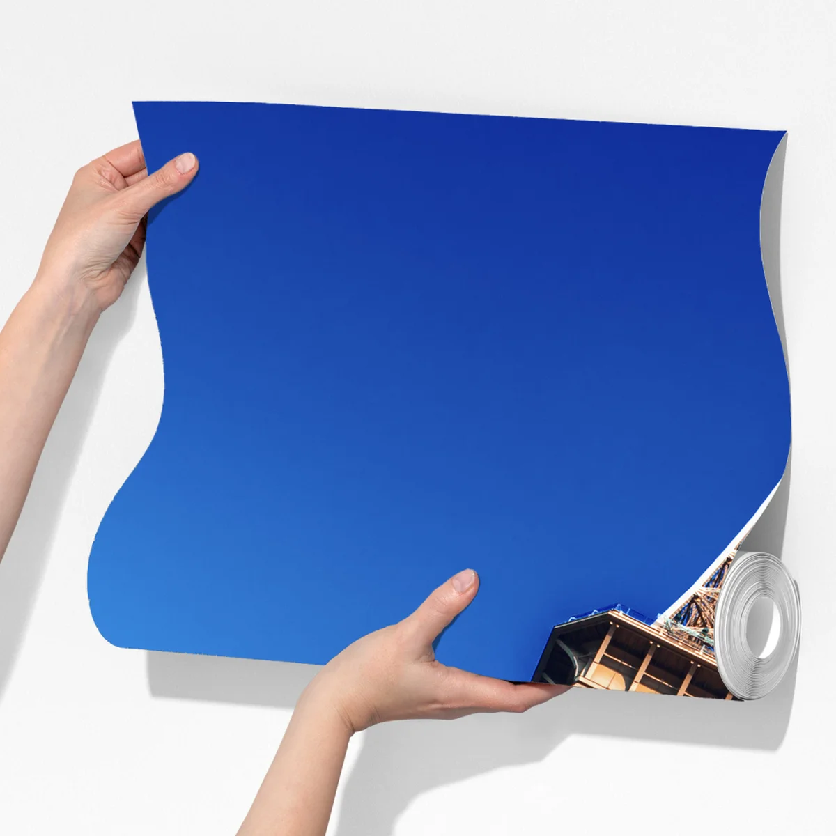 Fototapete Eiffelturm nahaufnahme in Paris Fototapete Eiffelturm nahaufnahme in Paris