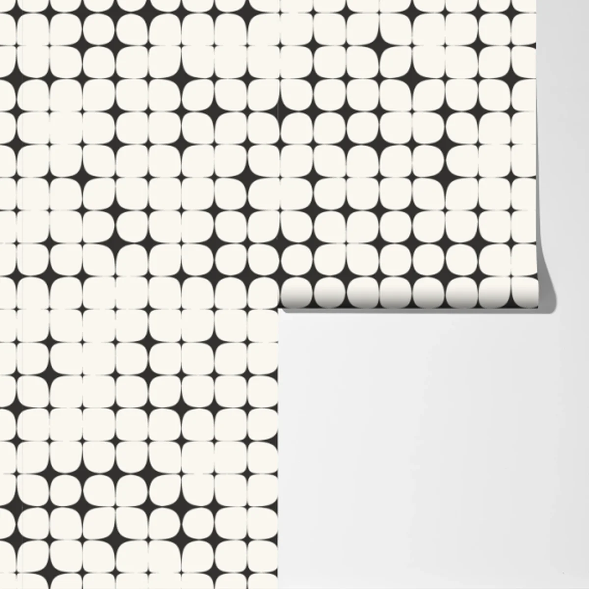 Fototapete monochromes geometrisches punktmuster Fototapete monochromes geometrisches punktmuster