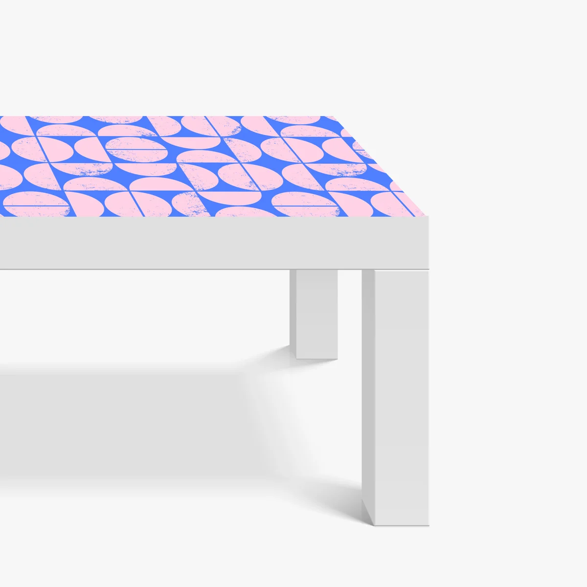 Tischaufkleber und Schreibtischaufkleber pastell geometrisches kreismuster Tischaufkleber und Schreibtischaufkleber pastell geometrisches kreismuster