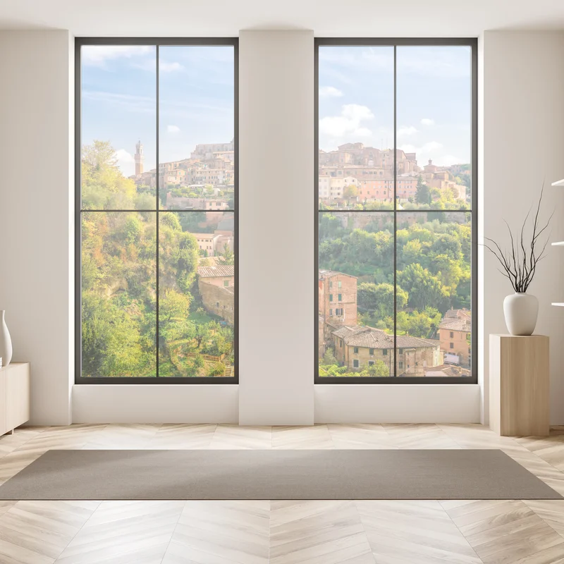 Fensteraufkleber Siena stadtpanorama, Italien Fensteraufkleber Siena stadtpanorama, Italien