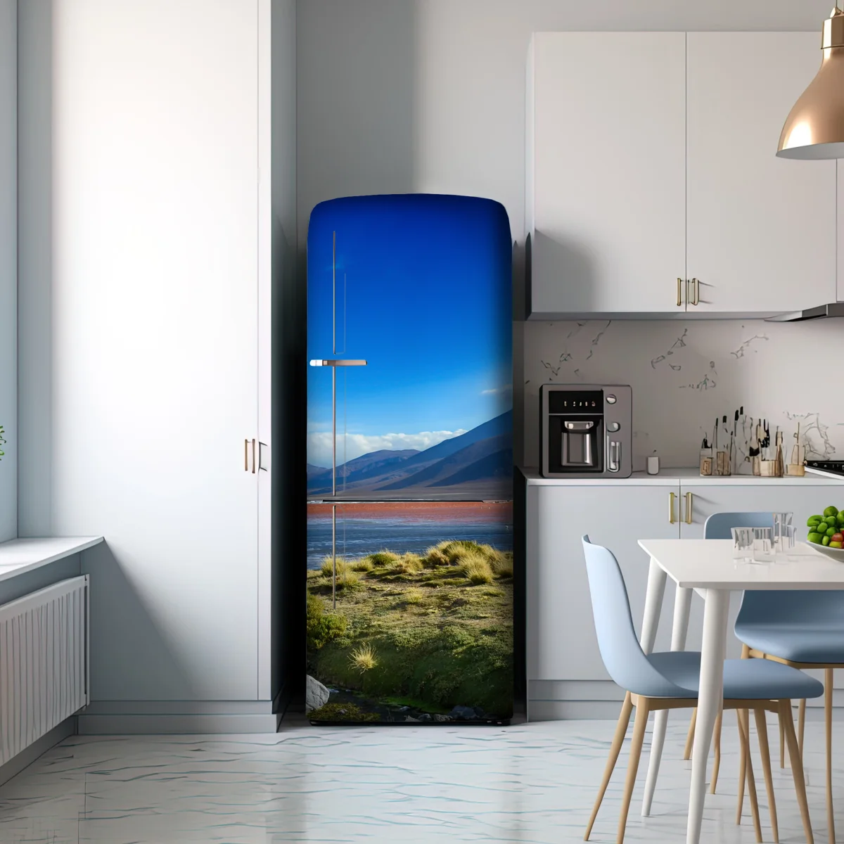 Kühlschrankaufkleber ruhige berglagune Kühlschrankaufkleber ruhige berglagune