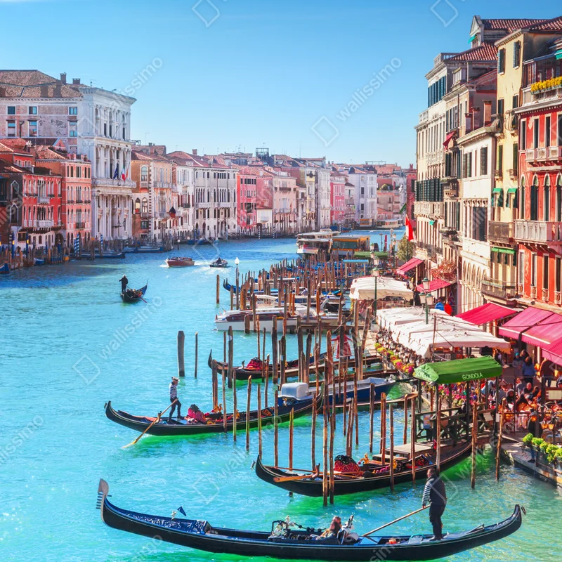 Fensteraufkleber Venedig großer kanal stadtansicht Fensteraufkleber Venedig großer kanal stadtansicht