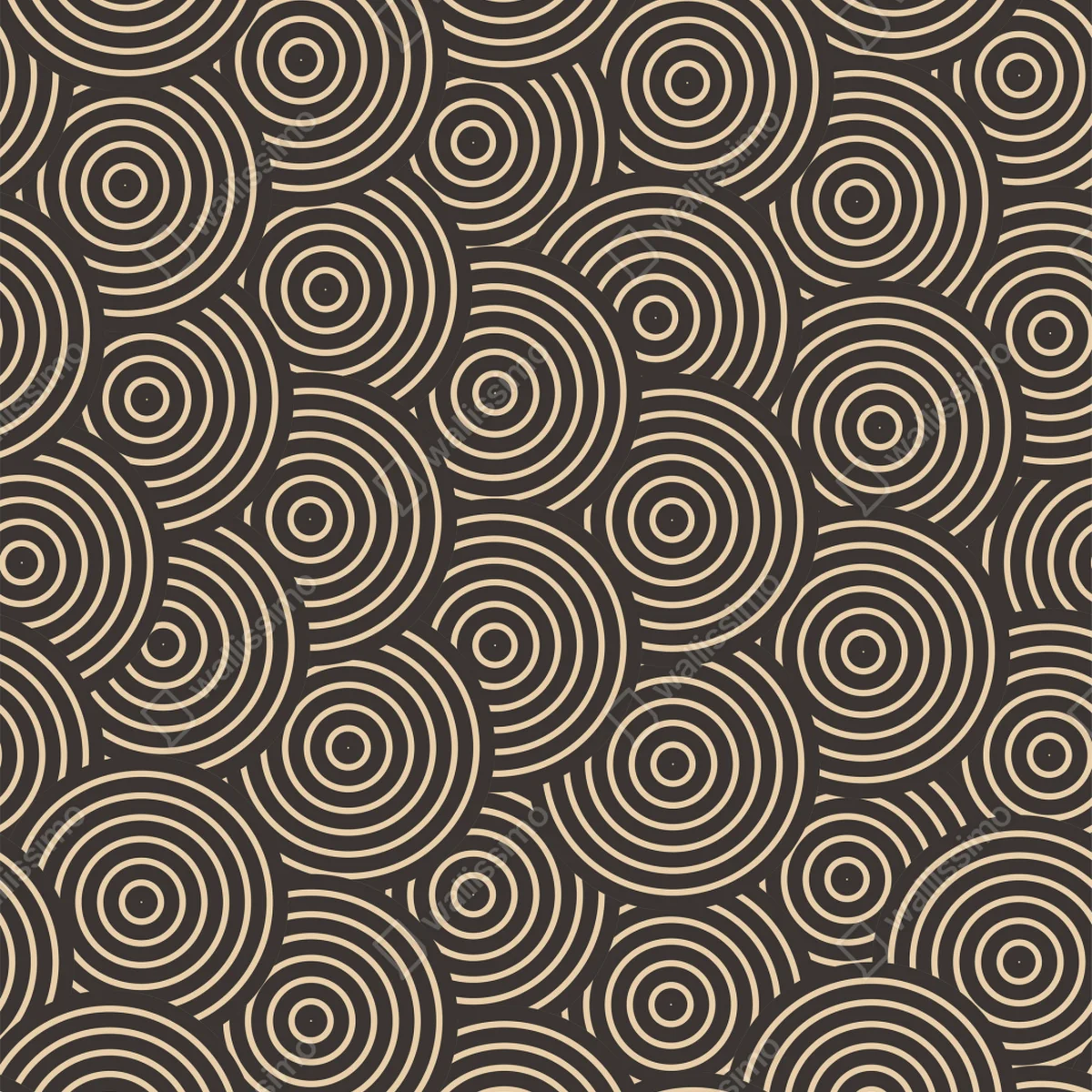 Fototapeta retro koncentryczne koła Fototapeta retro koncentryczne koła