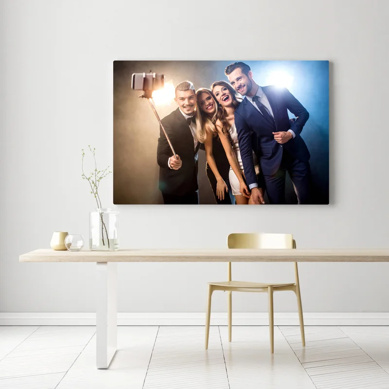 Leinwandbild glückliche Freunde beim Selfie • Leinwandbilder bei Wallnifity® Leinwandbild glückliche Freunde beim Selfie • Leinwandbilder bei Wallnifity®