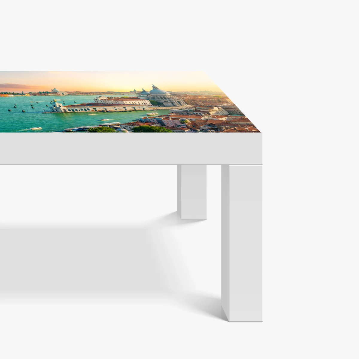 Tischaufkleber und Schreibtischaufkleber sonnenuntergangspanorama von Venedig Tischaufkleber und Schreibtischaufkleber sonnenuntergangspanorama von Venedig