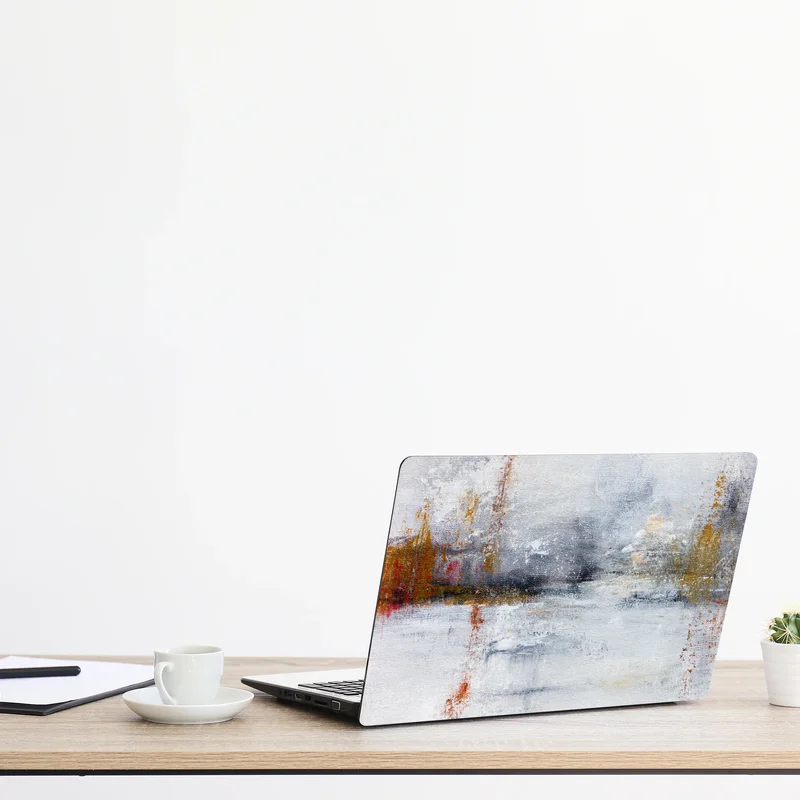 Naklejka na laptopa spokojny abstrakcyjny krajobraz w delikatnych tonach Naklejka na laptopa spokojny abstrakcyjny krajobraz w delikatnych tonach