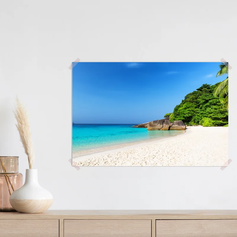 Poster Similan Islands türkisstrand panorama Poster Similan Islands türkisstrand panorama