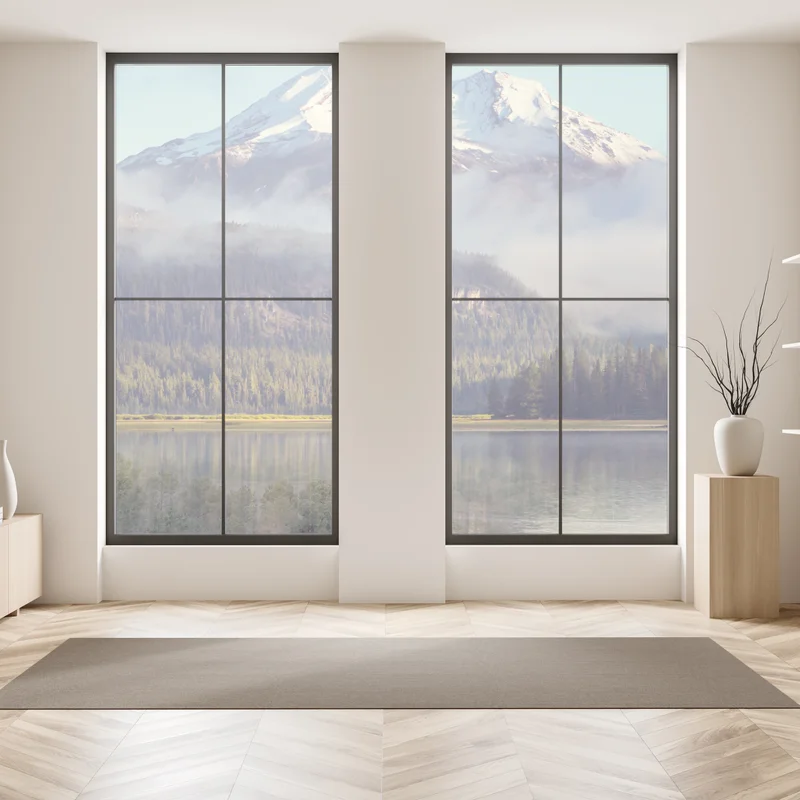 Fensteraufkleber ruhiger bergsee in Oregon