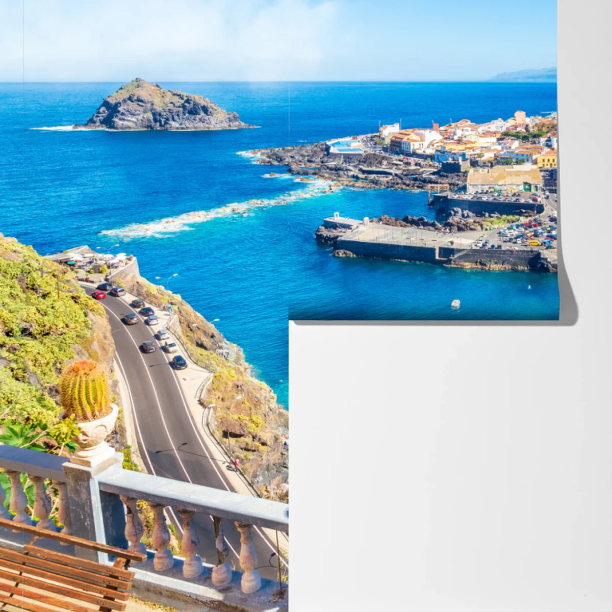 Fototapete Garachico küstenpanorama, Teneriffa Fototapete Garachico küstenpanorama, Teneriffa