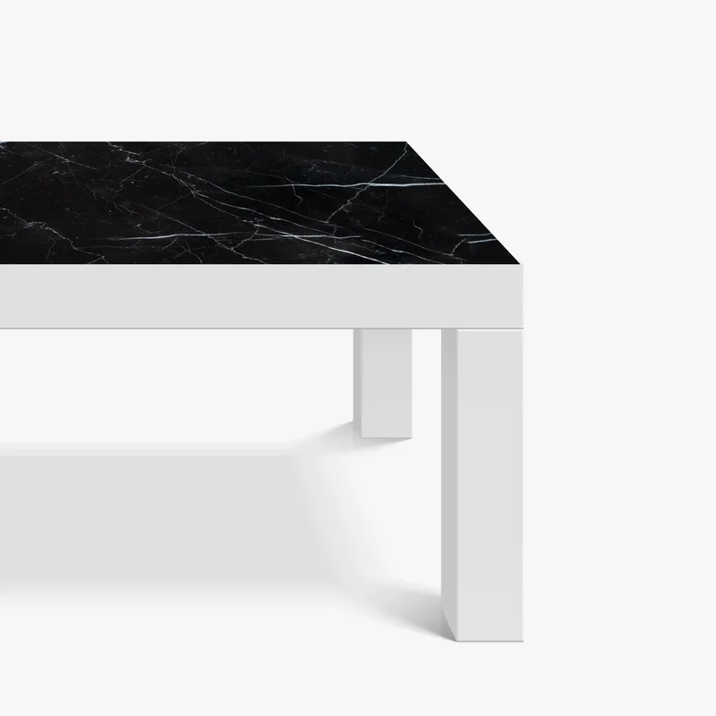 Tischaufkleber und Schreibtischaufkleber schwarze marquina marmorstruktur für moderne interieur