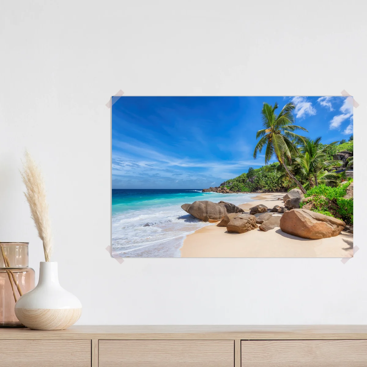 Poster tropischer palmenstrand Poster tropischer palmenstrand