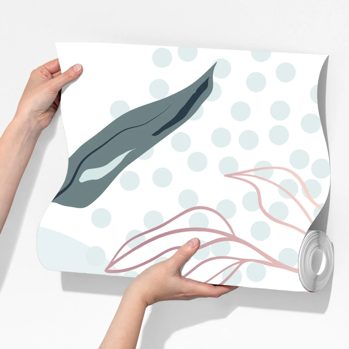 Fototapeta pastelowy botaniczny wzór abstrakcyjny Fototapeta pastelowy botaniczny wzór abstrakcyjny