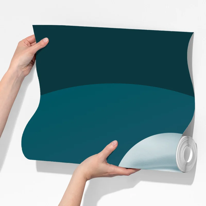 Fototapete surreales klassisches gesicht im duoton Fototapete surreales klassisches gesicht im duoton