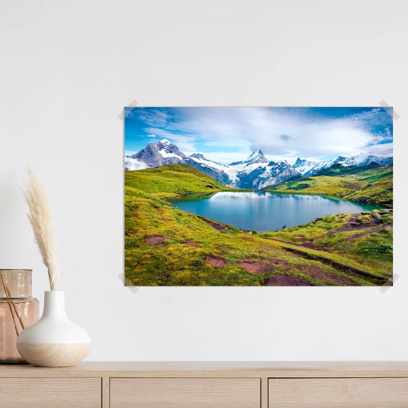 Poster ruhiger morgen am Bachalpsee, Schweiz Poster ruhiger morgen am Bachalpsee, Schweiz