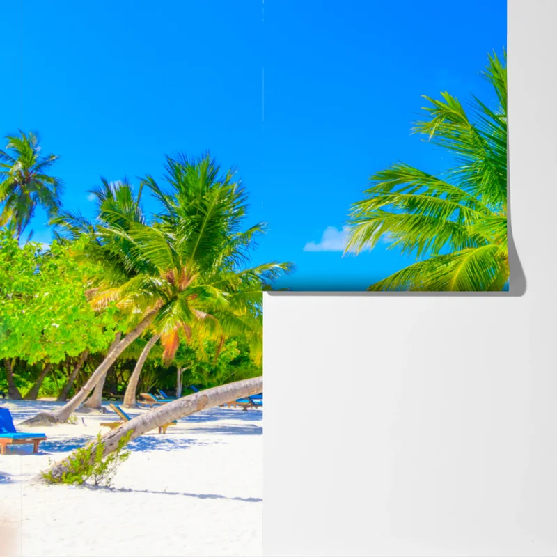 Fototapeta rajska plaża na Malediwach Fototapeta rajska plaża na Malediwach