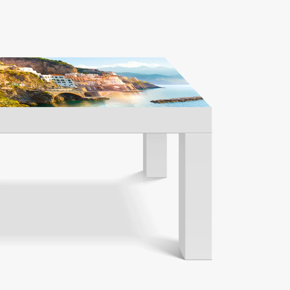 Tischaufkleber und Schreibtischaufkleber sonnige Amalfiküste • Tischaufkleber bei Wallnifity® Tischaufkleber und Schreibtischaufkleber sonnige Amalfiküste • Tischaufkleber bei Wallnifity®