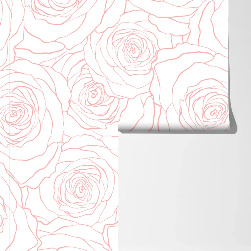 Fototapete zartes muster rosa rosen Fototapete zartes muster rosa rosen