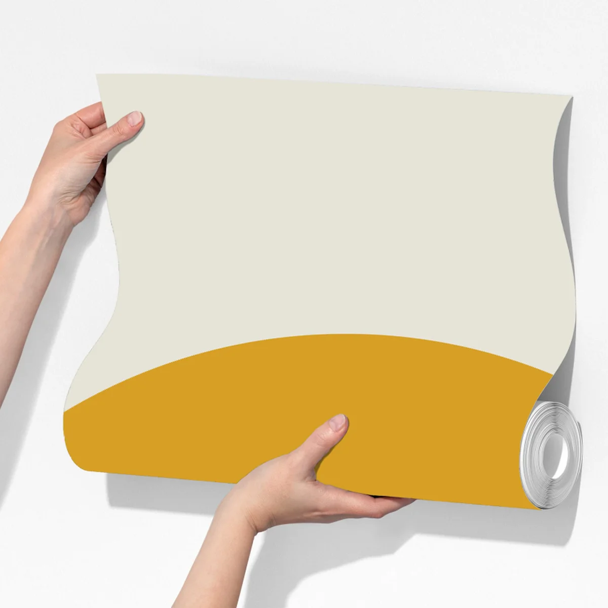 Fototapeta minimalistyczna botaniczna sylwetka ze słońcem Fototapeta minimalistyczna botaniczna sylwetka ze słońcem