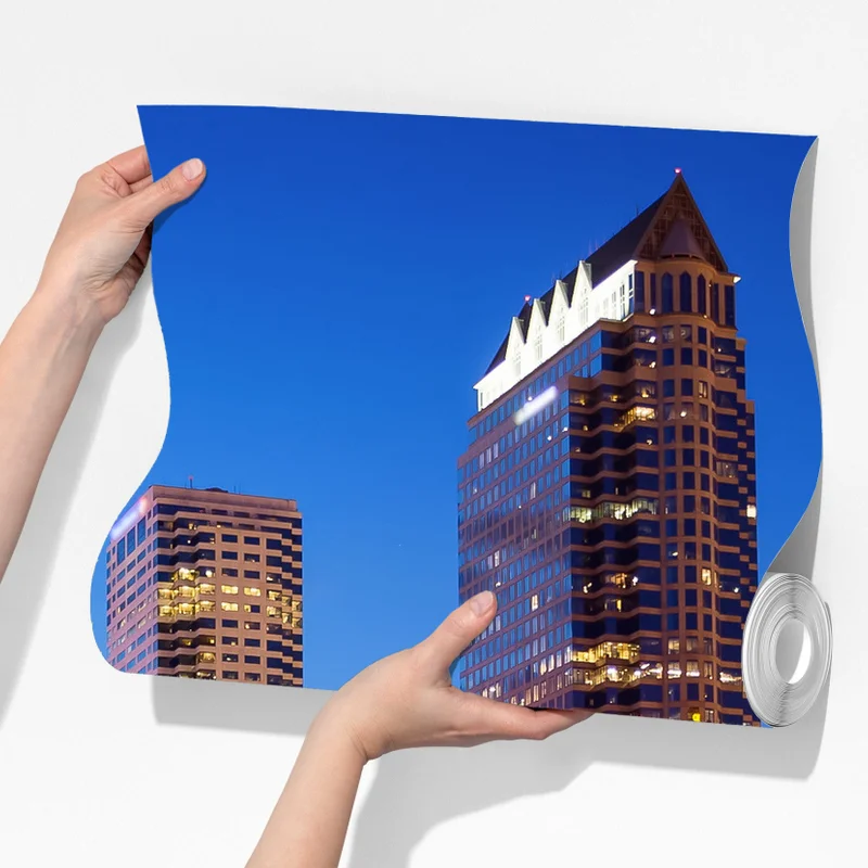 Fototapete Tampa skyline bei nacht Fototapete Tampa skyline bei nacht