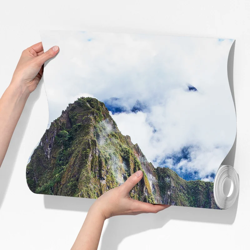 Fototapete Machu Picchu antike bergterrassen Fototapete Machu Picchu antike bergterrassen