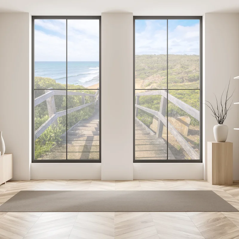 Fensteraufkleber weg zum Bells Beach küstenpanorama