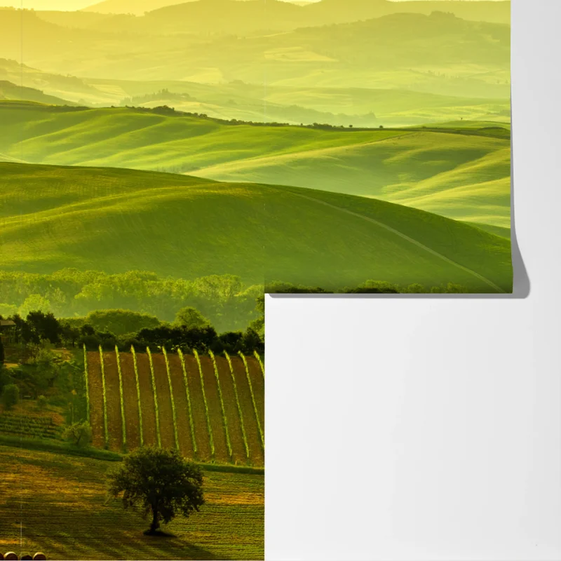 Fototapete Toskana sanfte hügel Fototapete Toskana sanfte hügel