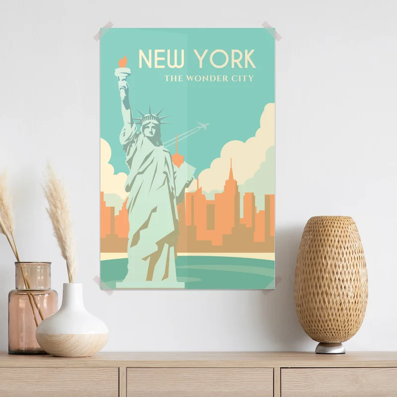 Poster New York die wunderbare stadt Poster New York die wunderbare stadt