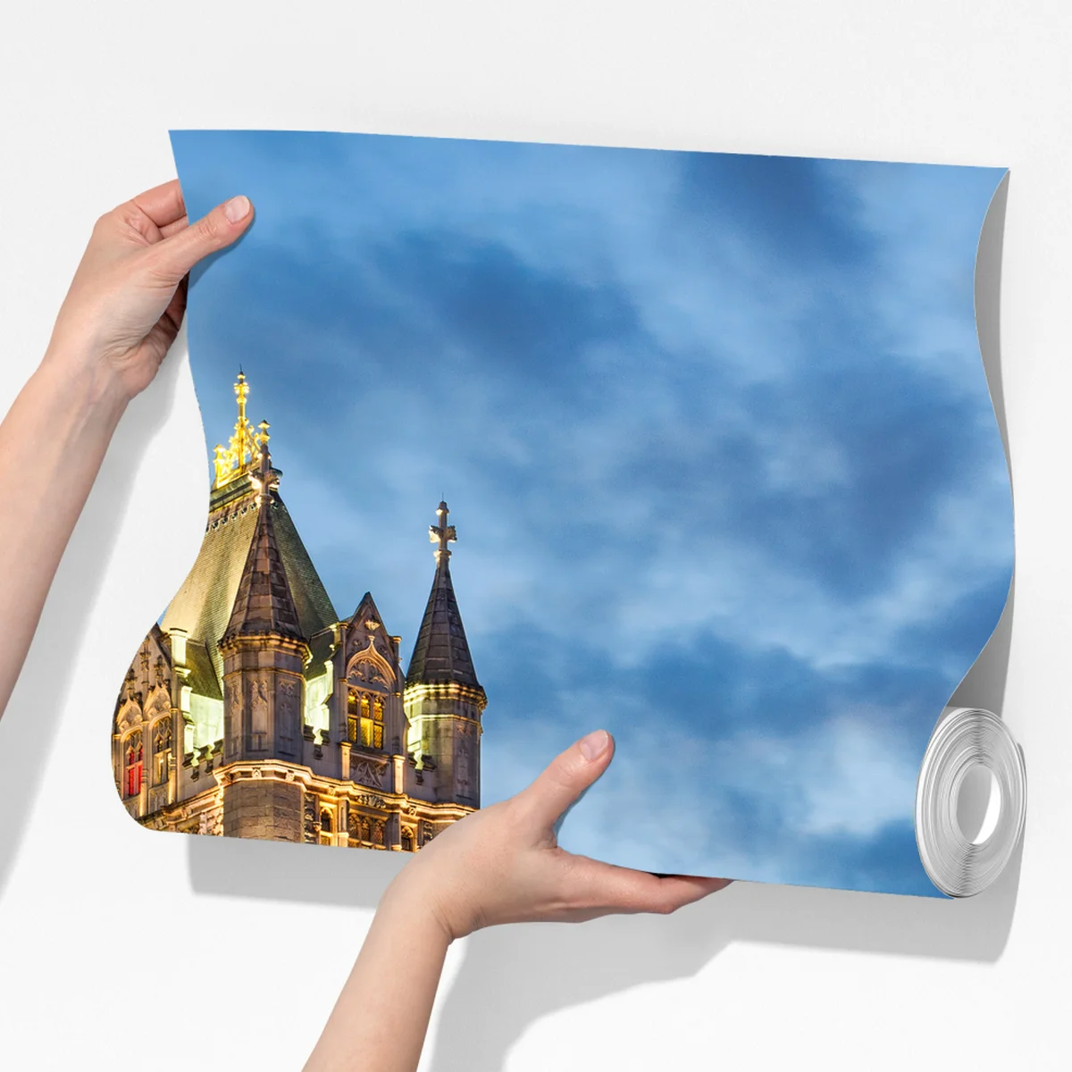 Fototapete Tower Bridge bei dämmerung, London skyline Fototapete Tower Bridge bei dämmerung, London skyline